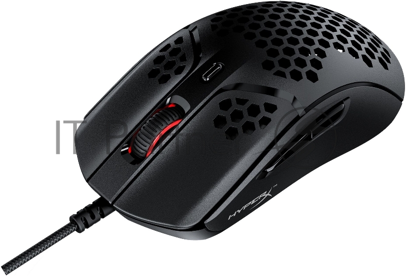 Мышь HyperX Pulsefire Haste черный оптическая (16000dpi) USB (6but)