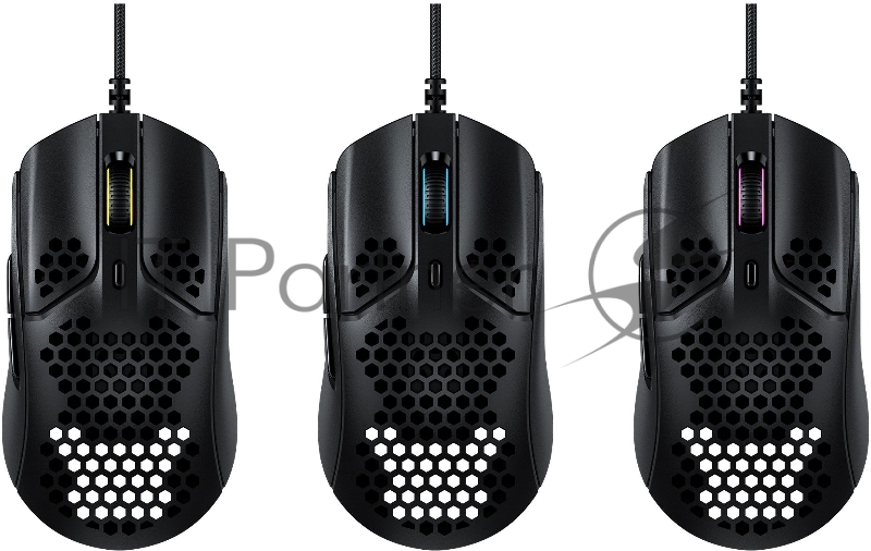 Мышь HyperX Pulsefire Haste черный оптическая (16000dpi) USB (6but)