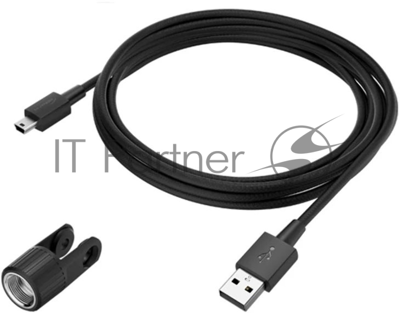 Микрофон проводной HyperX QuadCast 3м черный