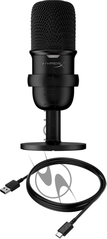 Микрофон проводной HyperX SoloCast 2м черный