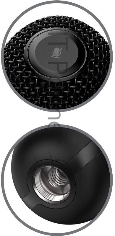 Микрофон проводной HyperX SoloCast 2м черный