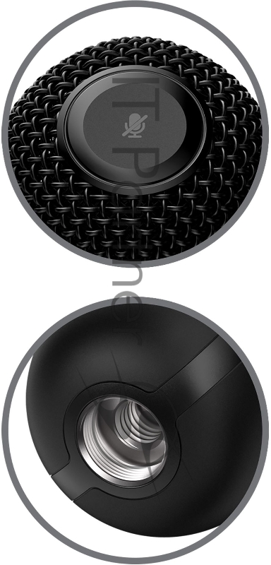 Микрофон проводной HyperX SoloCast 2м черный