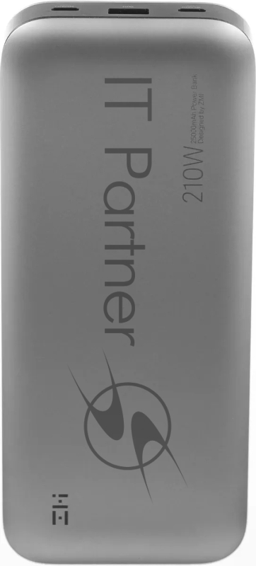 Внешний аккумулятор 25000mAh Xiaomi ZMI QB826G (210W) Grey (405262)