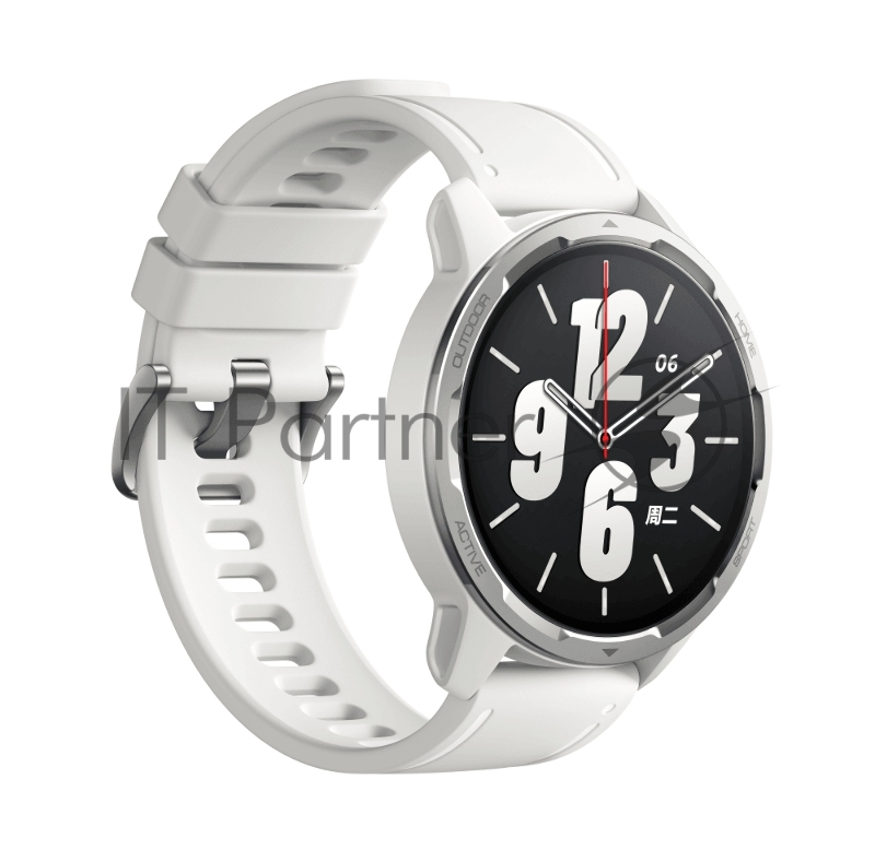 Смарт-часы Xiaomi Watch S1 Active GL (Moon White) (BHR5381GL)