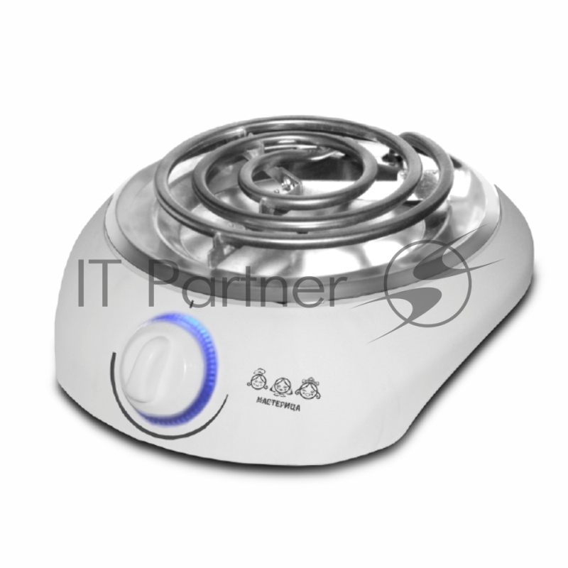 Плитка электрическая Мастерица ES-0101, 1 конф. белая