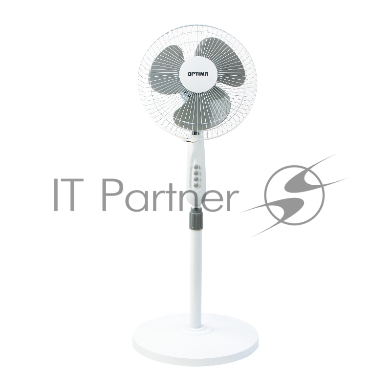 Вентилятор напольный OPTIMA OSF-30W, 1100мм/340мм/40Вт, 3 скорости, серый (неделимая упаковка 2шт)