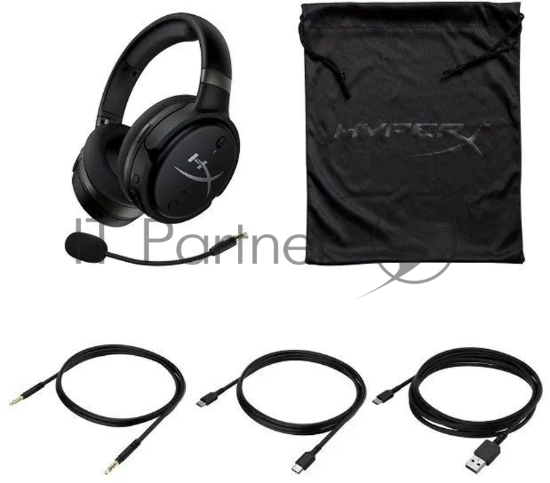 Наушники с микрофоном HyperX Cloud Orbit S черный 3м накладные оголовье (4P5M2AA)