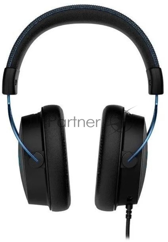 Наушники с микрофоном HyperX Cloud Alpha S черный/голубой 1м мониторные оголовье (4P5L3AA)