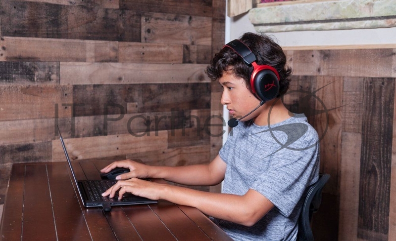 Наушники с микрофоном HyperX Cloud II черный/красный накладные Radio оголовье (4P5K4AA)