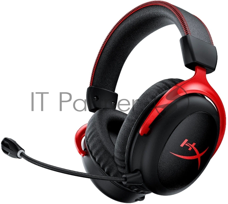 Наушники с микрофоном HyperX Cloud II черный/красный накладные Radio оголовье (4P5K4AA)