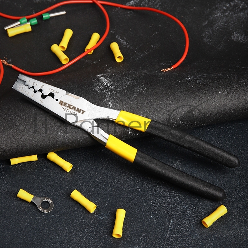 Пресс-клещи REXANT для обжима втулочных наконечников 0,5-16 мм² (HT-16M)