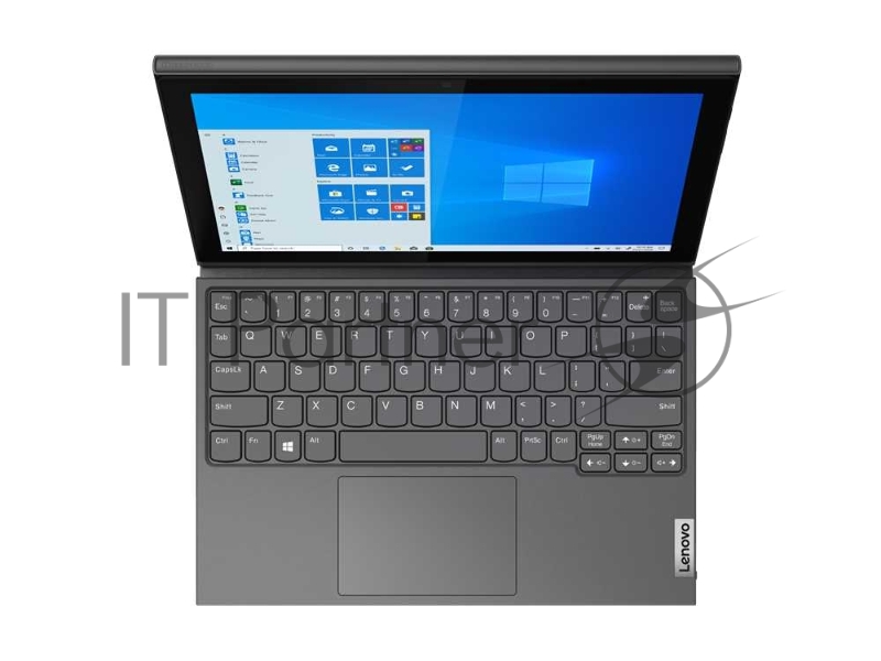 Планшет Lenovo IdeaPad Yoga Duet 3 Celeron N4020 (1.1) 2C/RAM4Gb/ROM128Gb 10.3 IPS 1920x1200/3G/4G/Windows 10 Professional/серый/5Mpix/2Mpix 128Gb