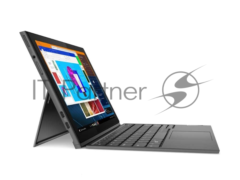Планшет Lenovo IdeaPad Yoga Duet 3 Celeron N4020 (1.1) 2C/RAM4Gb/ROM128Gb 10.3 IPS 1920x1200/3G/4G/Windows 10 Professional/серый/5Mpix/2Mpix 128Gb
