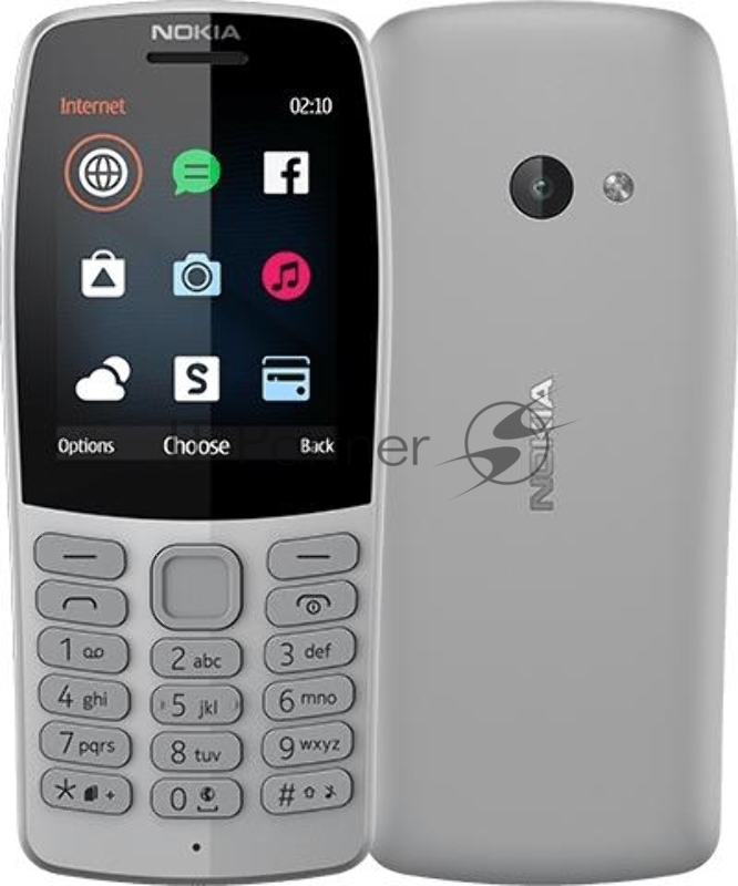 Мобильный телефон Nokia 210 DS TA-1139 Grey