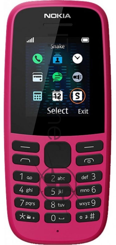 Телефон сотовый Nokia 105 DS TA-1174 Pink, 1.77 160x120, 4MB RAM, 4MB, 2 Sim, Micro-USB, 800mAh, S30+, 73,02 г, 119 ммx49,2 ммx14,4 мм