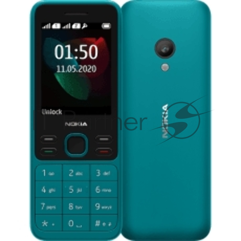 Телефон сотовый Nokia NOKIA 150 TA-1235 DS EAC UA CYAN