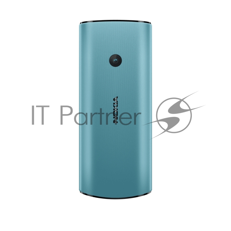 Сотовый телефон Nokia 110 DS TA-1386 4G AQUA, 1.8, 1 Core, 128MB + 48MB (ROM/RAM), 2 Sim, LTE + GSM/GPRS/WCDMA, Micro-USB, 1020mAh, 104,7g, 121x50x14,5