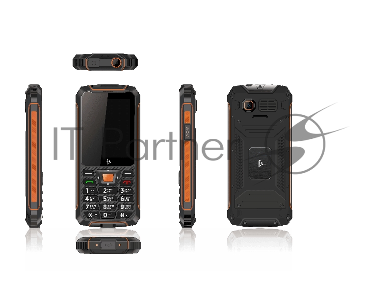 Мобильный телефон Fly F+ R280C черно-оранжевый