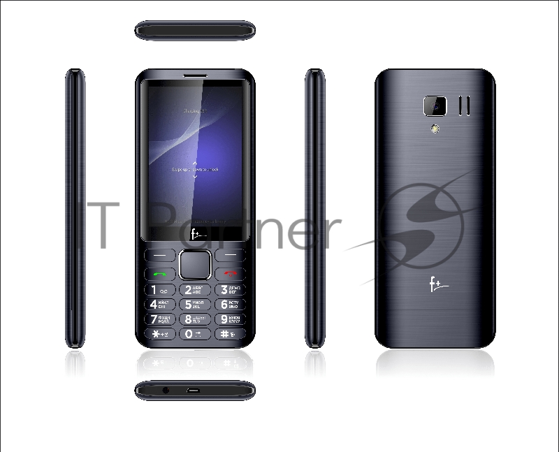 Мобильный телефон F+ S350 Dark Grey