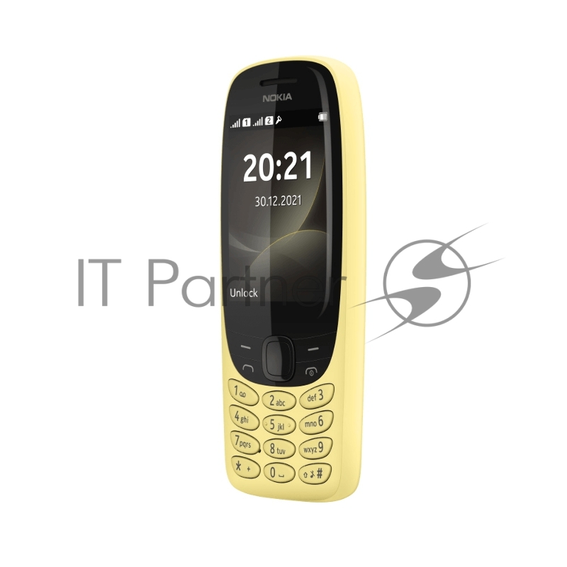 Телефон сотовый Nokia 6310 DS TA-1400 YELLOW, 2.8, 1 Core, 16MB + 8MB (ROM/RAM), 0.3 Mpix, Micro SD, up to 32GB flash, 2 Sim, GSM/GPRS 900/1800, BT v5.0, Micro-USB, MP3 player, FM Radio, 1150mAh, 104,7g, 53x131,4x13,7