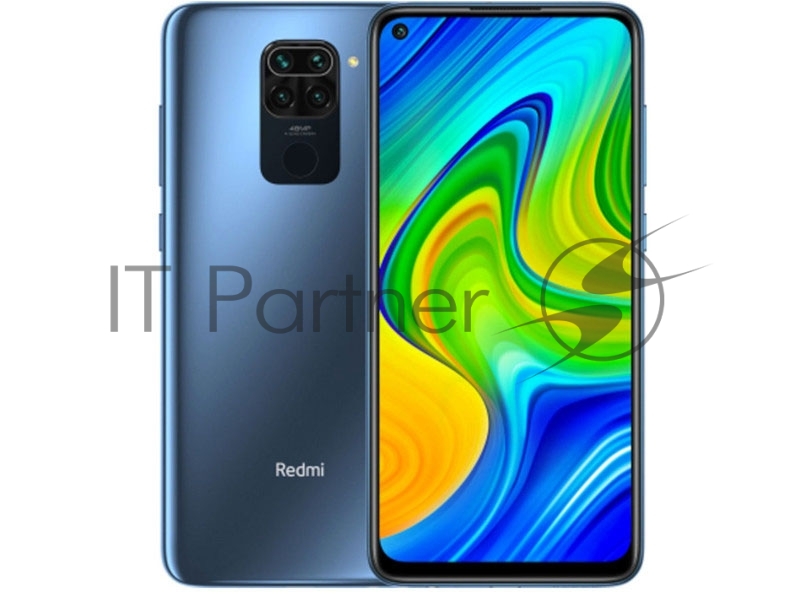 Смартфон Xiaomi Redmi Note 9 3/64Gb grey (27978)
