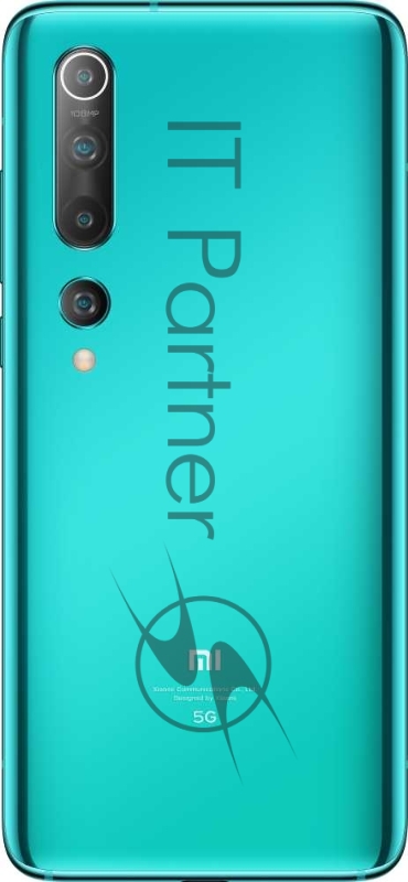 Смартфон Xiaomi Mi 10 256Gb 8Gb зеленый моноблок 3G 4G 1Sim 6.67 1080x2340 Android 10 108Mpix 802.11 a/b/g/n/ac/ax NFC GPS GSM900/1800 GSM1900 MP3 A-GPS