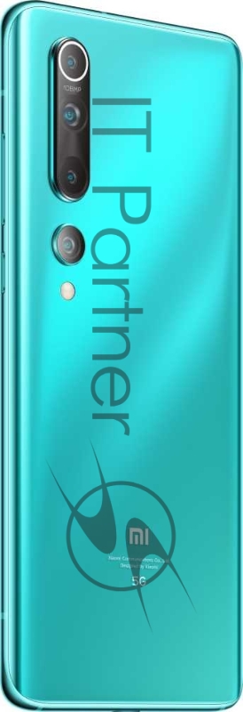 Смартфон Xiaomi Mi 10 256Gb 8Gb зеленый моноблок 3G 4G 1Sim 6.67 1080x2340 Android 10 108Mpix 802.11 a/b/g/n/ac/ax NFC GPS GSM900/1800 GSM1900 MP3 A-GPS