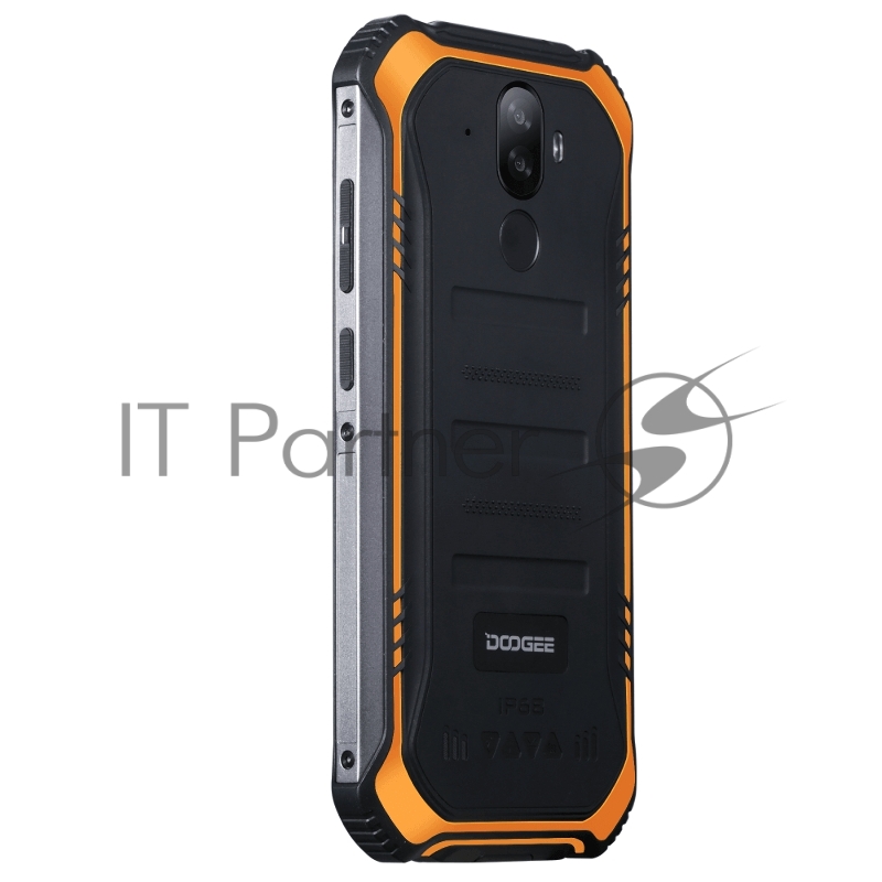 Смартфон Doogee Doogee S40 Pro Fire Orange, 5.45 18:9 720x1440, 1.8GHz, 8 Core, 4GB RAM, 64GB, up to 256GB flash, 13Mpix+2Mpix/5Mpix, 2 Sim, 2G, 3G, LTE, BT, Wi-Fi, NFC, GPS, Micro-USB, 4650 мА·ч, Android 10, 238 г, 158,2 ммx79,4 ммx14,1 мм