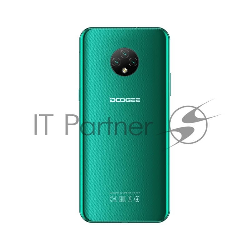 Смартфон Doogee Doogee X95 Pro Emerald Green, 16,56 см (6.52) 19:9 540 x 1200 пикселей, 1.8GHz, 4 Core, 4GB RAM, 32GB, up to 256GB flash, 13 МП+2 МП+2 МП/5Mpix, 2 Sim, 2G, 3G, LTE, BT v5.0, Wi-Fi, GPS, Micro-USB, 4350 мА·ч, Android 10, 192g, 167 ммx7