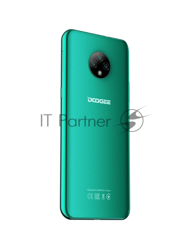 Смартфон Doogee Doogee X95 Pro Emerald Green, 16,56 см (6.52) 19:9 540 x 1200 пикселей, 1.8GHz, 4 Core, 4GB RAM, 32GB, up to 256GB flash, 13 МП+2 МП+2 МП/5Mpix, 2 Sim, 2G, 3G, LTE, BT v5.0, Wi-Fi, GPS, Micro-USB, 4350 мА·ч, Android 10, 192g, 167 ммx7