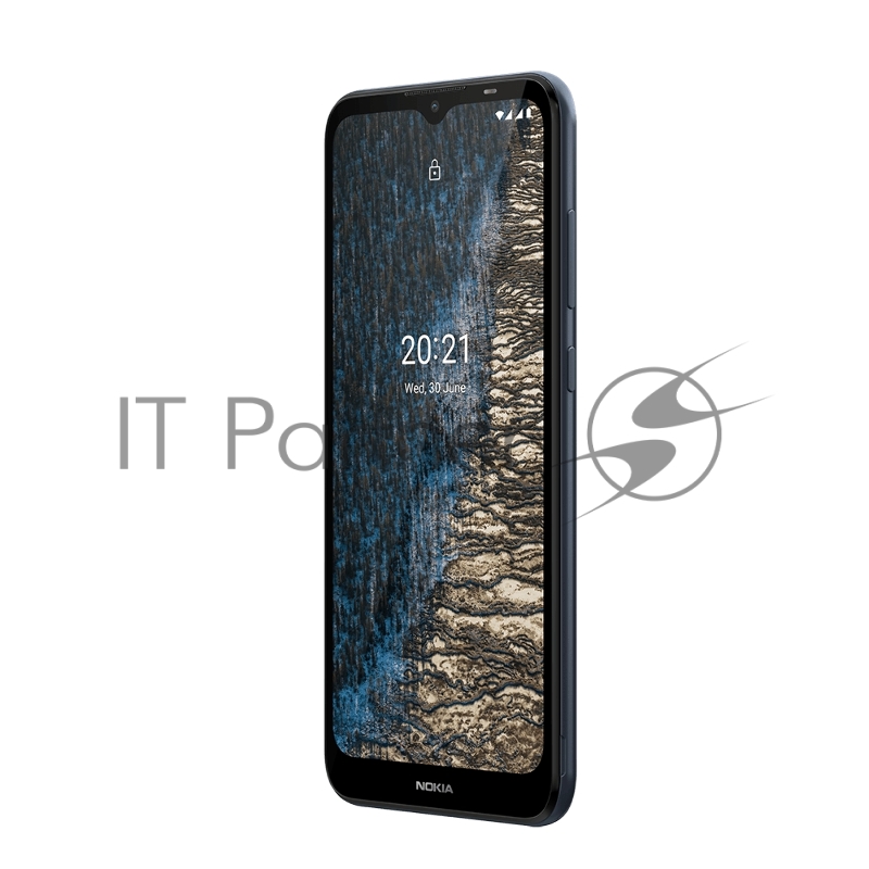 Смартфон Nokia C20 DS TA-1352 BLUE 2/16, 16,5 см (6.5) 20.5:9, 2400 x 1080 пикселей, 4x1,6 ГГц+4x1,6 ГГц, 8 Core, 2GB RAM, 16GB, up to 256GB flash, 5 МП/5 MP, 2 Sim, 2G, 3G, LTE, BT v4.2, Wi-Fi, GPS/AGPS, Micro USB, 3000