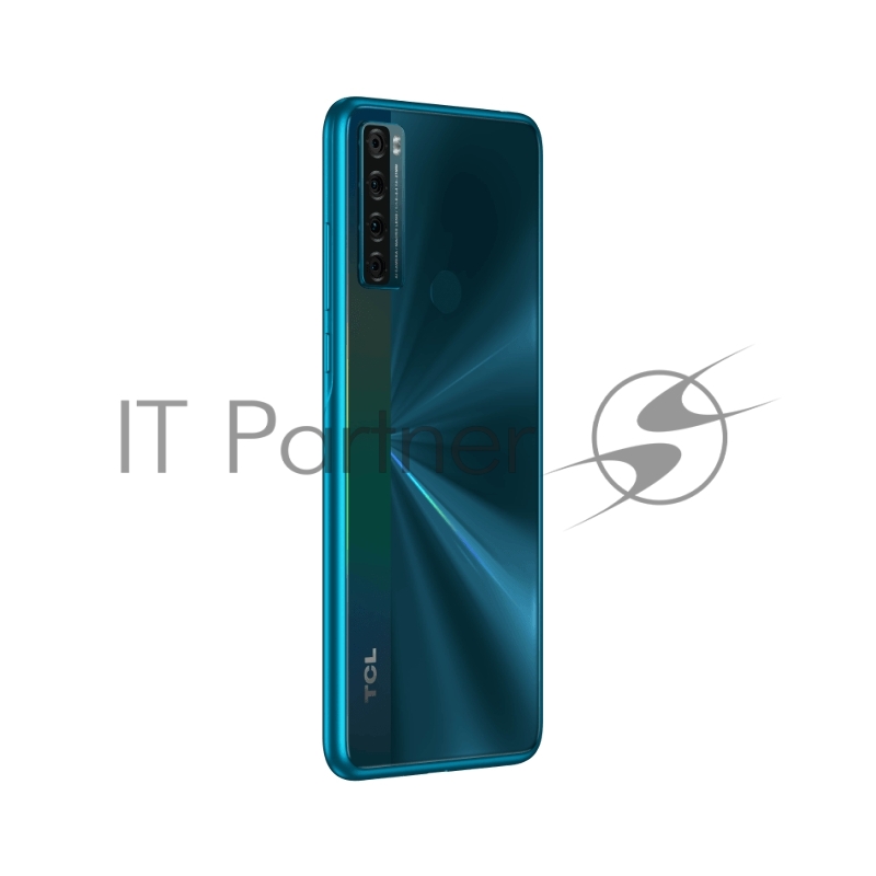 Смартфон TCL 20SE Green, 17,32 см (6.82) 20:9 720 x 1640 пикселей, 4x1,6 ГГц+4x1,8 ГГц, 8 Core, 4GB RAM, 128GB, up to 256GB flash, 48 МП+ 5МП + 2МП + 2МП/13Mpix, 2 Sim, 2G, 3G, LTE, BT v5.0, Wi-Fi, NFC, GPS, Type-C, 5000mAh, Android 11, 172 ммx77,1 м