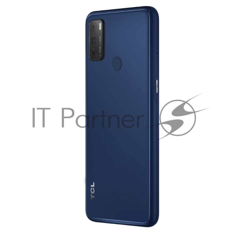 Смартфон TCL 20Y Blue, 16,56 см (6.52) 20:9 720x1600, 4x1,8 ГГц+4x1,5 ГГц, 8 Core, 4GB RAM, 64GB, up to 512GB flash, 48 МП + 2 МП + 2МП/8Mpix, 2 Sim, 2G, 3G, LTE, BT v5.0, Wi-Fi, NFC, GPS, Micro-USB, 4000mAh, Android 11, 194 гx8,8 мм