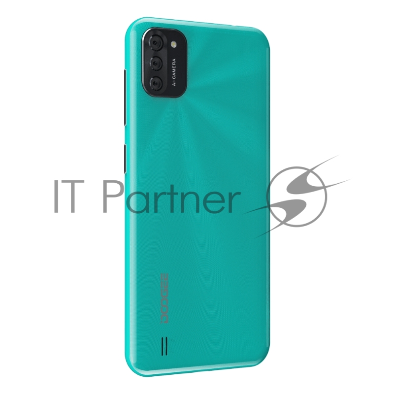 Смартфон Doogee X93 Green, 15,5 cm (6.1) 18:9 600x1280, 1.3GHz, 4 Core, 2GB RAM, 16GB, up to 256GB flash, 8 МП+2 МП+2 МП/5Mpix, 2 Sim, 2G, 3G, BT v4.2, Wi-Fi, GPS, Micro-USB, 4350 мА·ч, Android 10, 190g, 156 ммx73,8 ммx9,8 мм