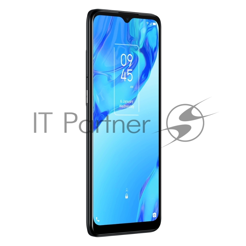 Смартфон TCL 20B Grey, 16,56 см (6.52) 20:9 720x1600, 4x1,8 ГГц+4x1,5 ГГц, 8 Core, 4GB RAM, 64GB, up to 512GB flash, 50 МП + 2 МП/8Mpix, 2 Sim, 2G, 3G, LTE, BT, Wi-Fi, NFC, GPS, Type-C, 4000mAh, Android 10, 178g, 164,7 ммx74,67 ммx7,99 мм