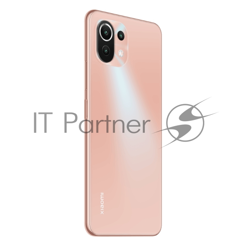 Смартфон Mi 11 Lite Peach Pink (M2101K9AG), 16,64 см (6.55) 20:9 1080 x 2400, 1,8 ГГц+2,3 ГГц, 8 Core, 8 GB, 128 GB, 64 МП+ 8МП + 5МП/16Mpix, 2 Sim, 2G, 3G, LTE, BL v5.1, WiFi 802.11 a/b/g/n/ac, NFC, GPS, Galileo, Glonass, Type-C, 4250 мА·ч, Android