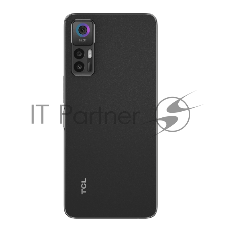 Смартфон TCL 30+ Black, 16,9 cm (6.7) 20:9 1080 x 2400, 4x2.3ГГц + 4x1.8ГГц, 8 Core, 4GB RAM, 128GB, up to 256GB flash, 50 МП + 2 МП + 2 МП/13Mpix, 2 Sim, 2G, 3G, LTE, BT v5.0, Wi-Fi, NFC, GPS, Type-C, 5000mAh, Android 12, 185g, 166,54 ммx75,24 ммx7,