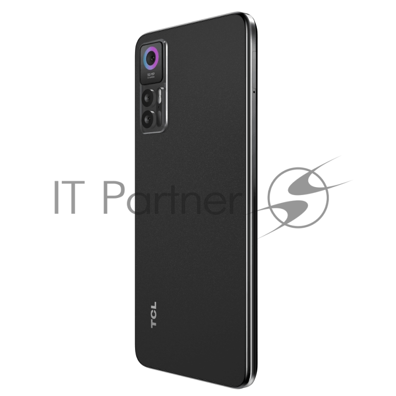 Смартфон TCL 30 Black, 16,9 cm (6.7) 20:9 1080 x 2400, 4x2.3ГГц + 4x1.8ГГц, 8 Core, 4GB RAM, 64GB, up to 256GB flash, 50 МП + 2 МП + 2 МП/8Mpix, 2 Sim, 2G, 3G, LTE, BT v5.0, Wi-Fi, NFC, GPS, Type-C, 5000mAh, Android 12, 185g, 166,54 ммx75,24 ммx7,74