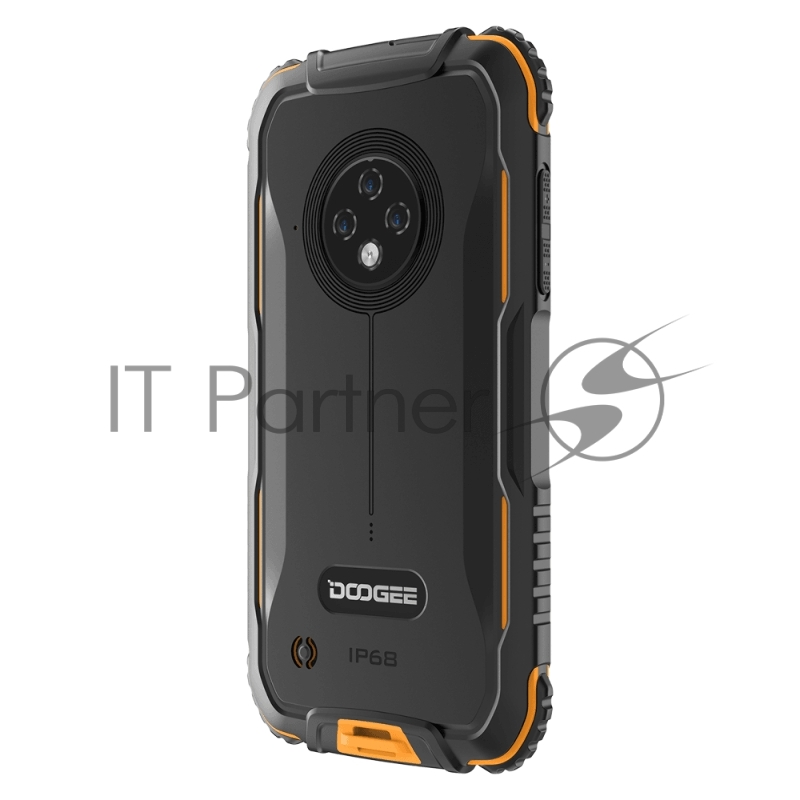Смартфон Doogee S35 Fire Orange, 5 18:9 720x1280, 4х1.8 ГГц, 4 Core, 3GB RAM, 16GB, up to 256GB flash, 13 МП+2 МП+2 МП/5Mpix, 2 Sim, 2G, 3G, LTE, BT v5.0, Wi-Fi, GPS, Micro-USB, 4350 мА·ч, Android 10, 189g, 152,65 ммx80.3 ммx15,7 мм