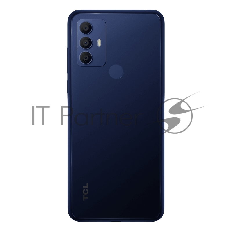 Смартфон TCL 305 Blue, 16,56 см (6.52) 20:9 720x1600, 2.0GHz, 4 Core, 2GB RAM, 32GB, up to 512GB flash, 13 МП+2 МП+2 МП/5Mpix, 2 Sim, 2G, 3G, LTE, BT v5.0, Wi-Fi, GPS, Type-C, 5000mAh, Android 11, 190g, 165,2 ммx75,5 ммx8,9 мм