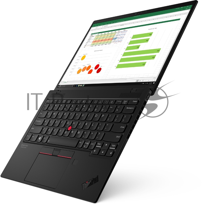 Ноутбук Lenovo ThinkPad X1 Nano Gen 1 13 2K (2160x1350) IPS AG 450N, i7-1160G7 2.1G, 16GB LP4X 4266, 512GB SSD M.2, Intel Iris Xe, WiFi 6, BT, NoWWAN, FPR, IR Cam, 6cell 48Wh, 65W USB-C, Win 10 Pro, 3Y CI, 0.9kg