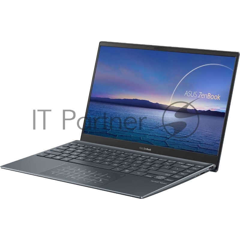 Ноутбук ASUS UX325EA Intel Core i5-1135G7/8Gb/512Gb SSD/13.3 FHD OLED Glossy display/Wi-Fi/Win11 Pine Grey + Sleeve + USB-A to RJ45 gigabit ethernet adapter + USB-C to audio jack adapter