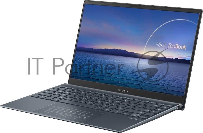 Ноутбук ASUS UX325EA Intel Core i5-1135G7/8Gb/512Gb SSD/13.3 FHD OLED Glossy display/Wi-Fi/Win11 Pine Grey + Sleeve + USB-A to RJ45 gigabit ethernet adapter + USB-C to audio jack adapter