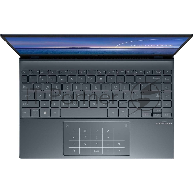 Ноутбук ASUS UX325EA Intel Core i5-1135G7/8Gb/512Gb SSD/13.3 FHD OLED Glossy display/Wi-Fi/Win11 Pine Grey + Sleeve + USB-A to RJ45 gigabit ethernet adapter + USB-C to audio jack adapter