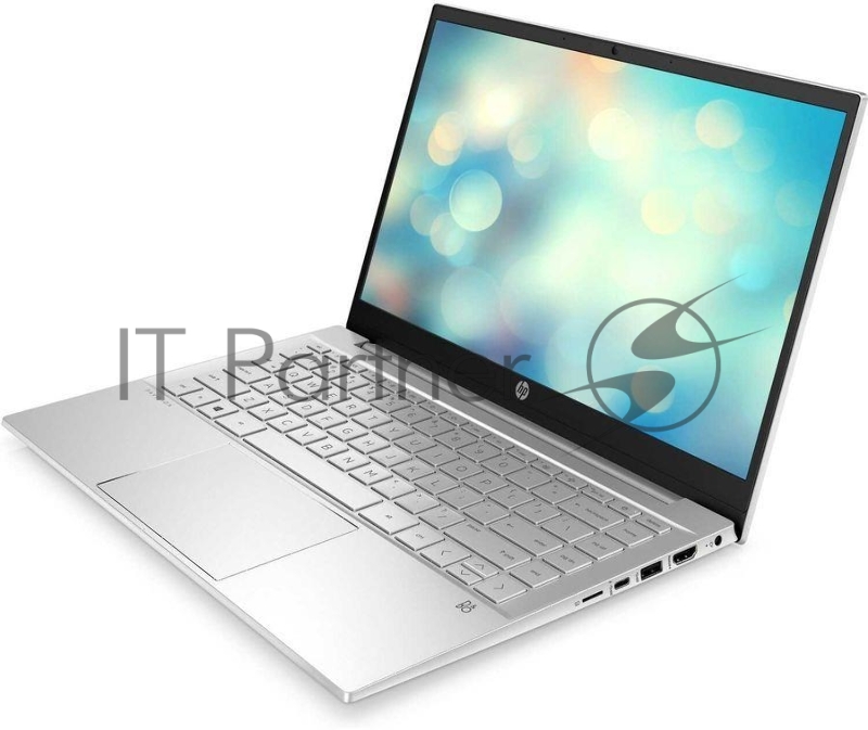 Ноутбук HP Pavilion 14-dv0051ur Core i3 1125G4/8Gb/SSD256Gb/Intel UHD Graphics/14/IPS/FHD (1920x1080)/Free DOS 3.0/silver/WiFi/BT/Cam