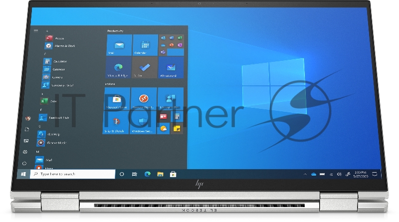 Ноутбук HP Elitebook x360 1040 G8 14(1920x1080)/Touch/Intel Core i5 1135G7(2.4Ghz)/8192Mb/256SSDGb Iris Xe Graphics/54WHr/war 3y/1.31kg/Metallic Grey/W10Pro + 400nit no Pen