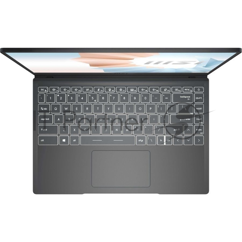 Ноутбук MSI Modern 14 B11MOU-636RU 14(1920x1080 (матовый) IPS)/Intel Core i5 1155G7(2.5Ghz)/8192Mb/512PCISS Iris Xe Graphics/Cam/BT/WiFi/war 1y/1.2kg/Carbon Grey/W10