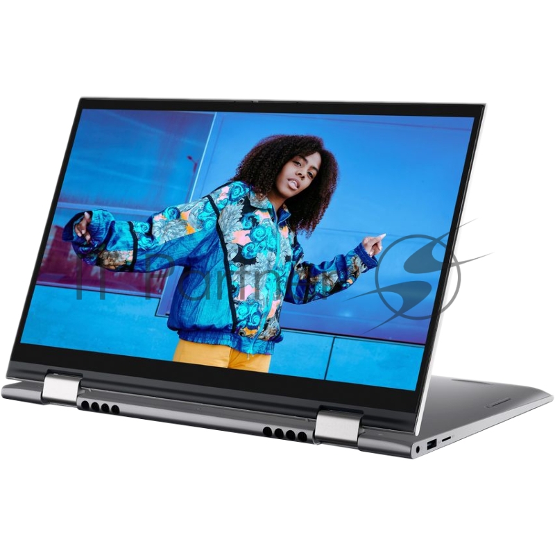 Трансформер Dell Inspiron 5410 Core i5 1135G7 8Gb SSD512Gb NVIDIA GeForce MX350 2Gb 14 Touch FHD (1920x1080) Windows 11 silver WiFi BT Cam