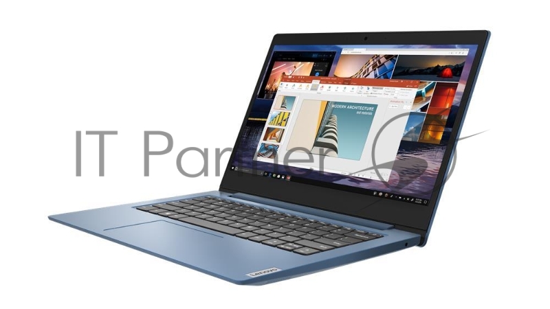 Ноутбук Lenovo IdeaPad 1 14ADA05 14(1920x1080)/AMD Athlon Silver 3050U(2.3Ghz)/4096Mb/128SSDGb/ Radeon/Cam/BT/WiFi/35WHr/war 1y/1.4kg/blue/DOS + 45W
