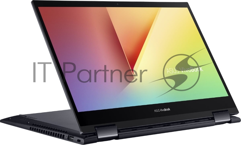 Трансформер Asus VivoBook TM420UA-EC161T Ryzen 5 5500U 8Gb SSD256Gb AMD Radeon 14 IPS Touch FHD (1920x1080) Windows 10 black WiFi BT Cam